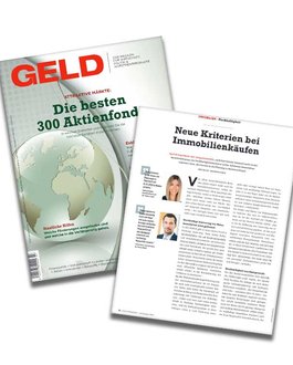 Cover Geld Magazin 08 2021